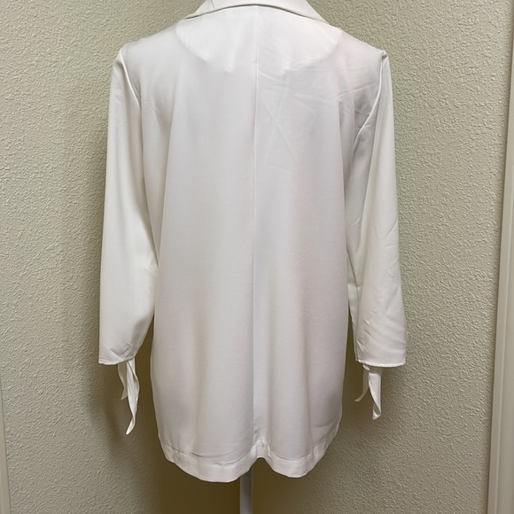 NY Collection Open Front Jacket - Picture 7 of 8